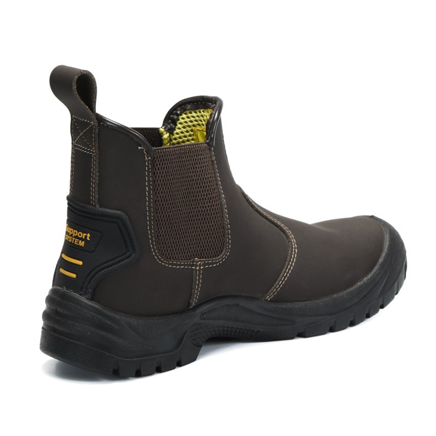 Nubuck Leather Safety Shoes - Product Description