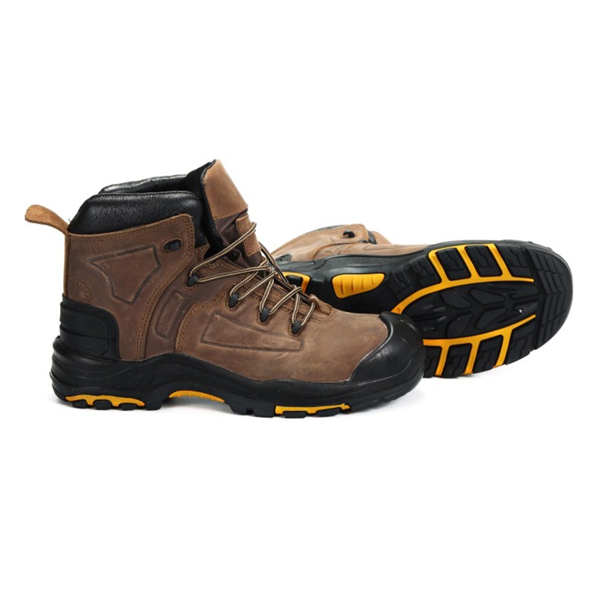 Top Grain And Full Grain Leather Safety Shoes - Product Description
