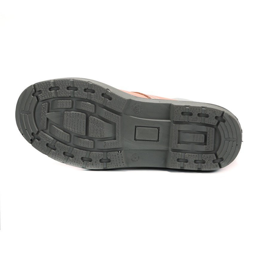 Suede Steel Toe Boots - Product Description